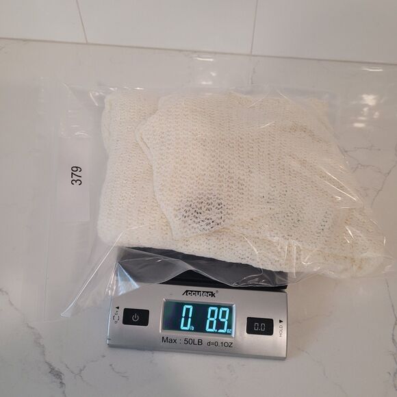 Ivory Crochet Open Cardigan Sweater Womens 2X Live And Let Live Boho Fringe - Picture 10 of 13